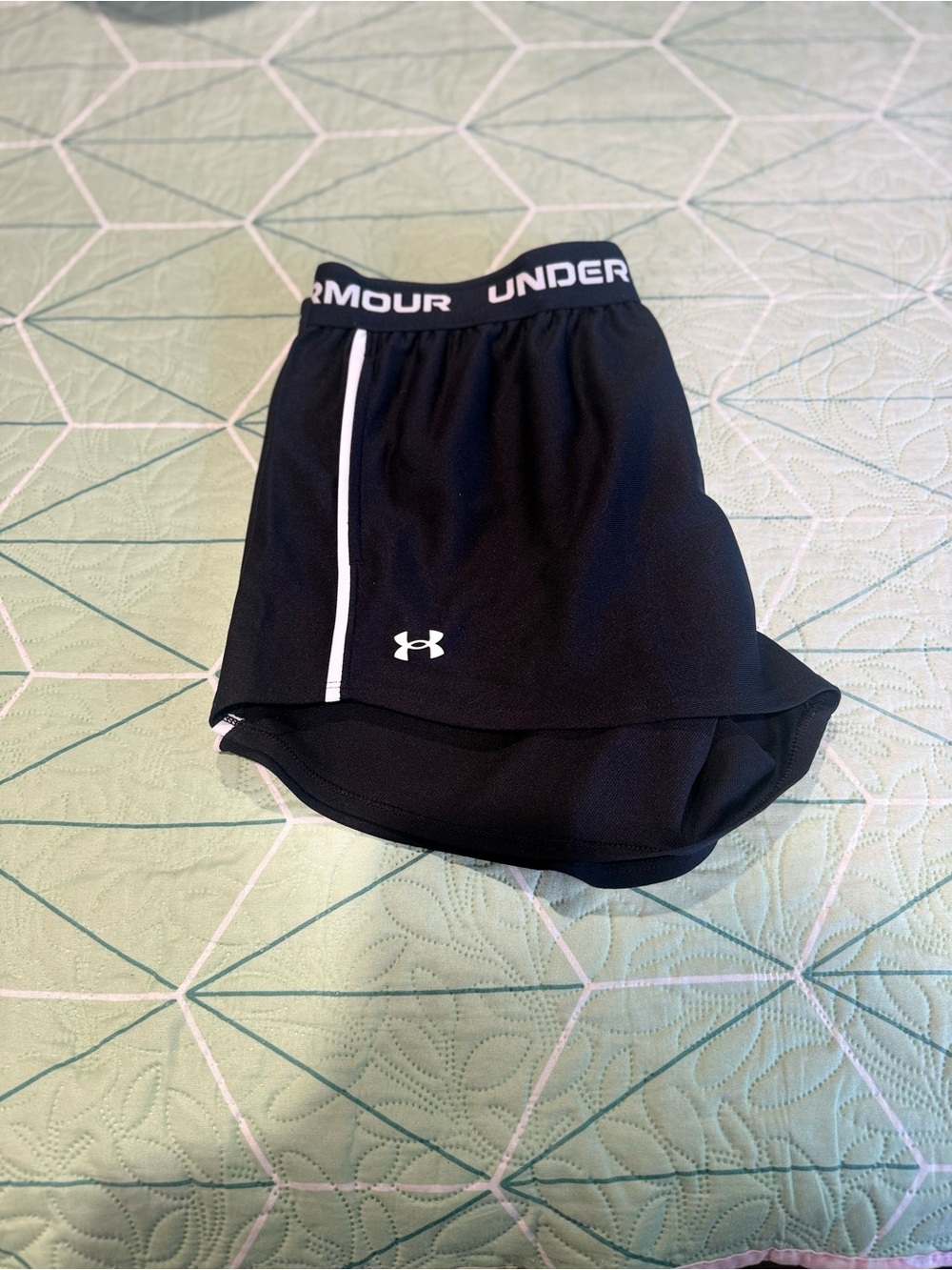 Under Armour Black Performance Skirt with White Logo